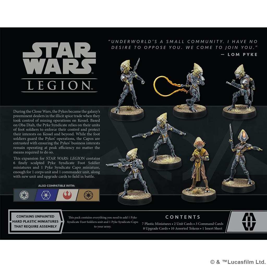 Star Wars : Legion - Pyke Syndicate Foot Soldiers Unit Expansion